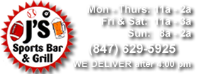 J's Sports Bar & Grill