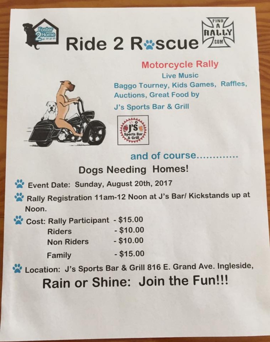 Ride 2 Rescue