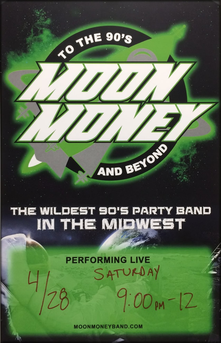 Moon Money Band | Apr. 28th.